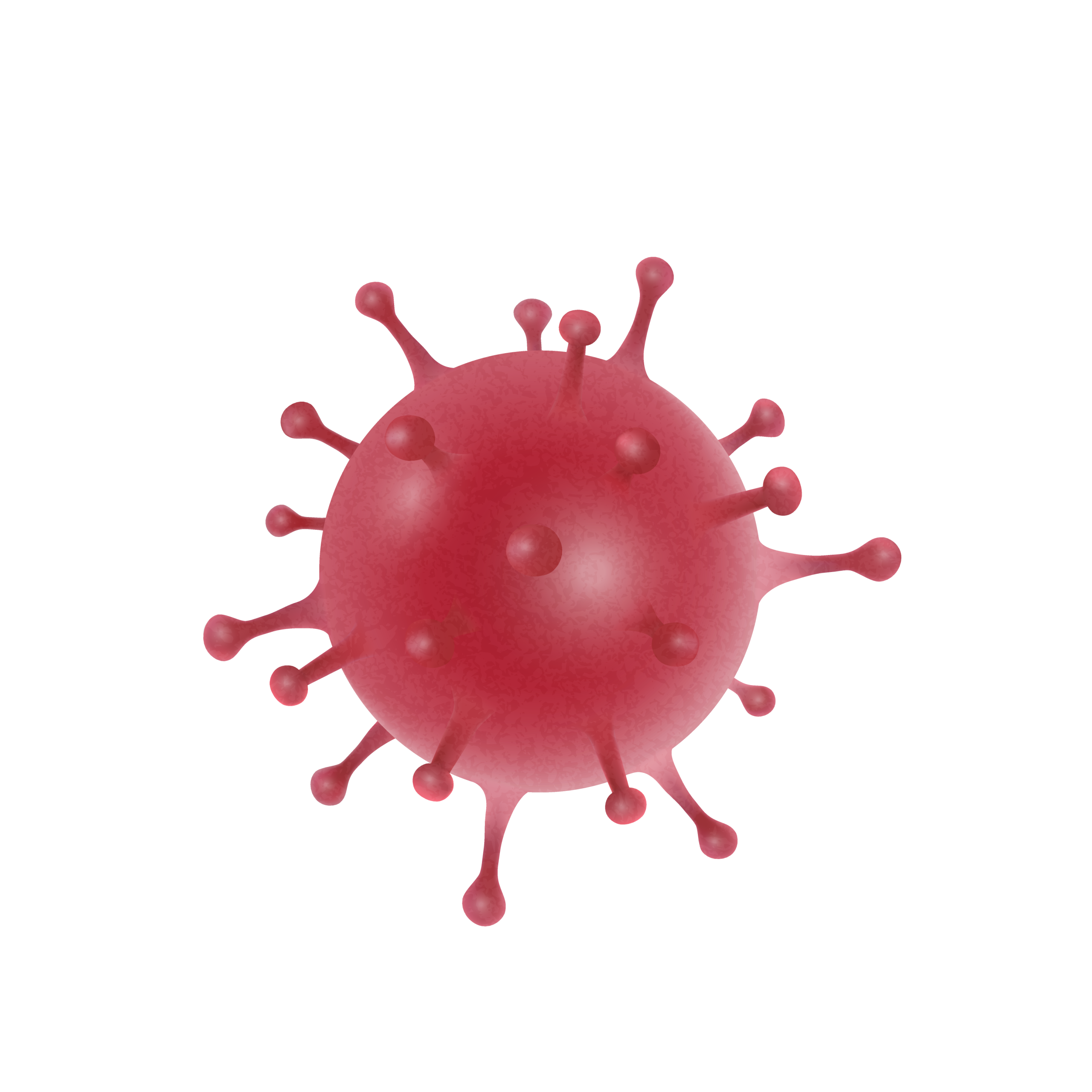imagem de virus para exame de covid-19